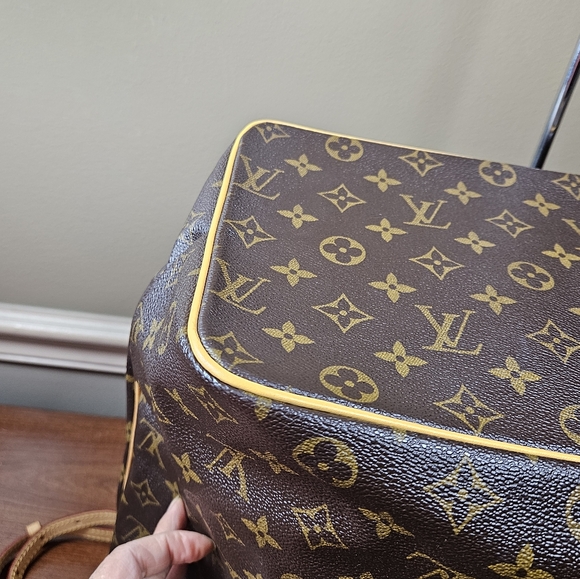 Auth Louis Vuitton Palermo Gm Large Size Monogram Brown Two Ways Shoulder Bag - Picture 7 of 13